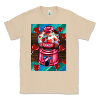Mushroom candy machine  with heart candies  air Classic Tee - AdoDesignShop