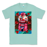 Seafoam candy machine  with heart candies  air Classic Tee - AdoDesignShop