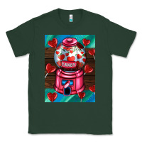 Sports Green candy machine  with heart candies  air Classic Tee - AdoDesignShop