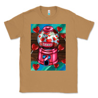 Toasted Coconut candy machine  with heart candies  air Classic Tee - AdoDesignShop