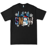 Black let it snow Premium Tee - Zillion Design Studio