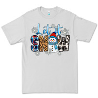 Dove Grey let it snow Premium Tee - Zillion Design Studio