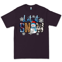 Plum let it snow Premium Tee - Zillion Design Studio