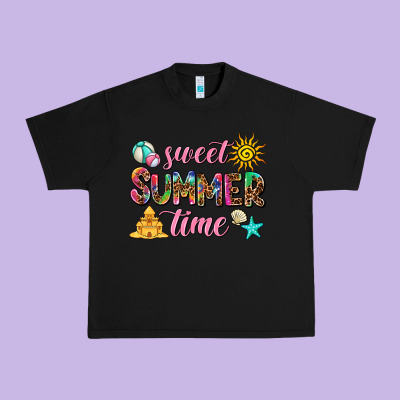 Sweet Summer Time Urban Heavy Tee Designed By Adodesignshop