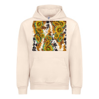Sandshell sunflowers with patterns Urban Hoodie - TumblerDesignByShophia