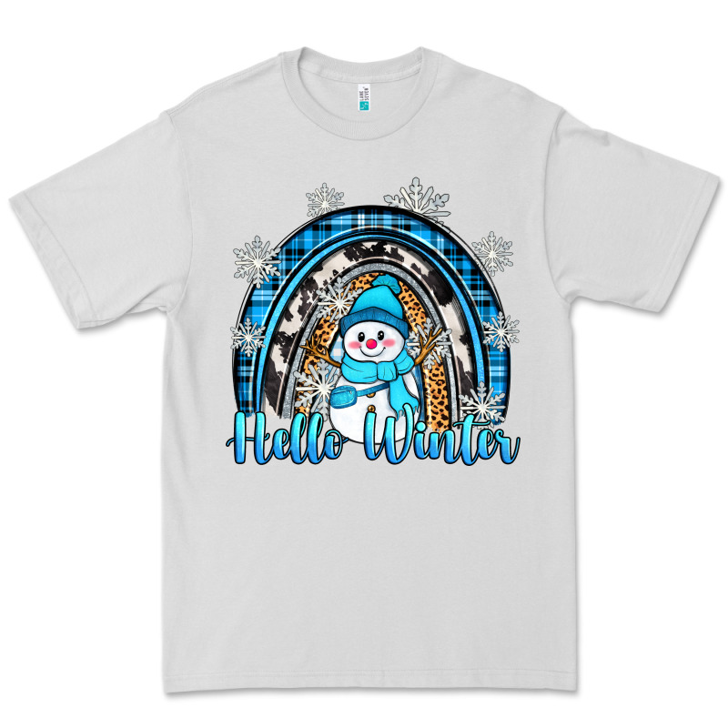Hello Winter Rainbow Premium Tee by Zillion Design Studio | Teevron