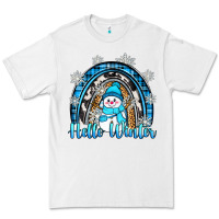 White hello winter rainbow Premium Tee - Zillion Design Studio