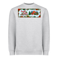 Heather Grey small town christmas Heavyweight Sweatshirt - BundleAndBundleShop