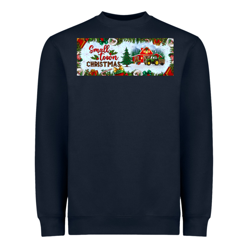 Small Town Christmas Heavyweight Sweatshirt by BundleAndBundleShop | Teevron