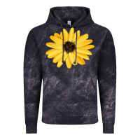 Cloud Black sunflower Vintage Hoodie - FaDigitalArtStudio