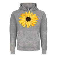 Cloud Rock sunflower Vintage Hoodie - FaDigitalArtStudio
