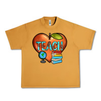 Peanut Butter teach heart Urban Heavy Tee - JahusDesignShop