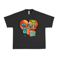 Pigment Black teach heart Urban Heavy Tee - JahusDesignShop
