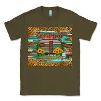 Army Green camping is my happy place Classic Tee - Artiststas
