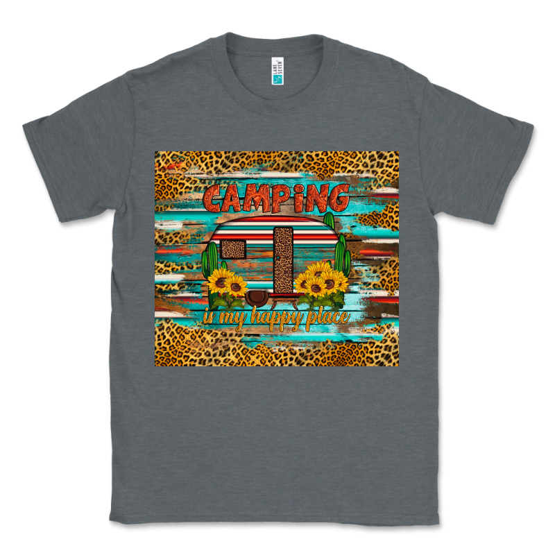 Camping Is My Happy Place Classic Tee by Artiststas | Teevron