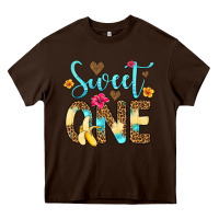 Chocolate Brown sweet one banana Heavy Core Tee - Artiststas