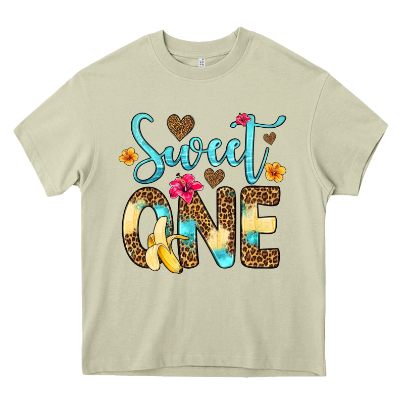 Sweet One Banana Heavy Core Tee by Artiststas | Teevron
