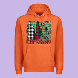 Just A Girl Who Loves Christmas Premium Hoodie Designed By Bettercallsaul
