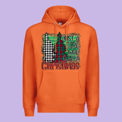 Just A Girl Who Loves Christmas Premium Hoodie Designed By Bettercallsaul