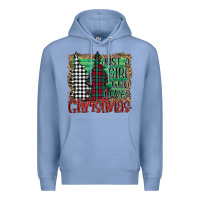 Colony Blue Just A Girl Who Loves Christmas Premium Hoodie - Bettercallsaul