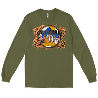Army Green volleyball mom Long Sleeve Tee - AdoDesignShop