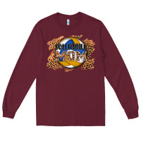 Burgundy volleyball mom Long Sleeve Tee - AdoDesignShop