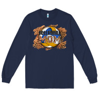 Navy volleyball mom Long Sleeve Tee - AdoDesignShop