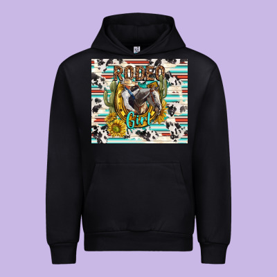 Rodeo Girl Urban Hoodie Designed By Tumblerdesignbyshophia