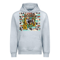 Heather Grey rodeo girl Urban Hoodie - TumblerDesignByShophia