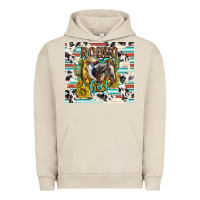 Pigment French Oak rodeo girl Urban Hoodie - TumblerDesignByShophia