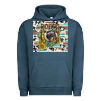 Pigment Midnight Navy rodeo girl Urban Hoodie - TumblerDesignByShophia
