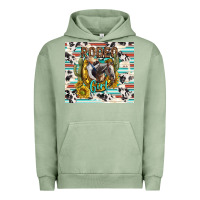 Pigment Oil Green rodeo girl Urban Hoodie - TumblerDesignByShophia
