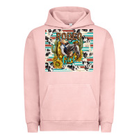 Pigment Salmon rodeo girl Urban Hoodie - TumblerDesignByShophia