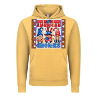 Vintage Mustard all american gnomes Vintage Hoodie - HRA Design Shop