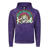 Cloud Purple be kind   leopard Vintage Hoodie - JahusDesignShop