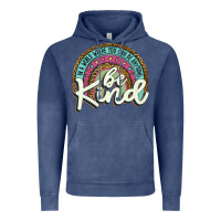 Vintage Denim be kind   leopard Vintage Hoodie - JahusDesignShop