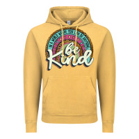 Vintage Mustard be kind   leopard Vintage Hoodie - JahusDesignShop