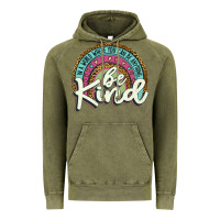 Vintage Olive be kind   leopard Vintage Hoodie - JahusDesignShop