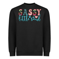 Black sassy little soul Heavyweight Sweatshirt - JahusDesignShop