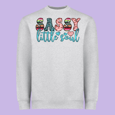 Sassy Little Soul Heavyweight Sweatshirt Designed By Jahusdesignshop