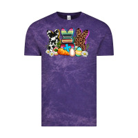 Cloud Purple western rabbits Vintage Tee - AdoDesignShop