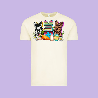 Western Rabbits Vintage Tee Designed By Adodesignshop