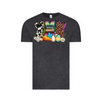 Vintage Black western rabbits Vintage Tee - AdoDesignShop