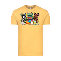 Vintage Mustard western rabbits Vintage Tee - AdoDesignShop