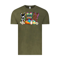 Vintage Olive western rabbits Vintage Tee - AdoDesignShop