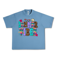 Pebble Blue summer vibes Urban Heavy Tee - AdoDesignShop