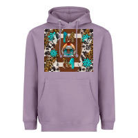 Lavender American Football Mom Tumbler Heavyweight Hoodie - BundleAndBundleShop