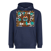 Navy American Football Mom Tumbler Heavyweight Hoodie - BundleAndBundleShop