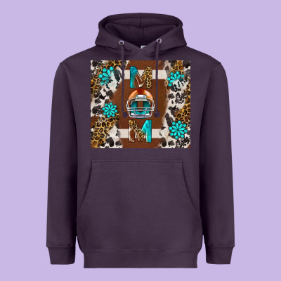 American Football Mom Tumbler Heavyweight Hoodie Designed By Bundleandbundleshop