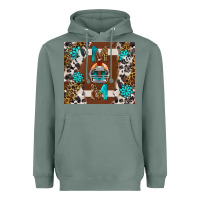 Sage American Football Mom Tumbler Heavyweight Hoodie - BundleAndBundleShop